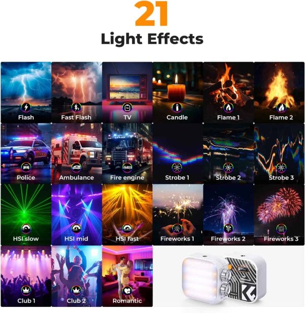 K&F RGB Portable Video Light Price in Pakistan - Billu Photos